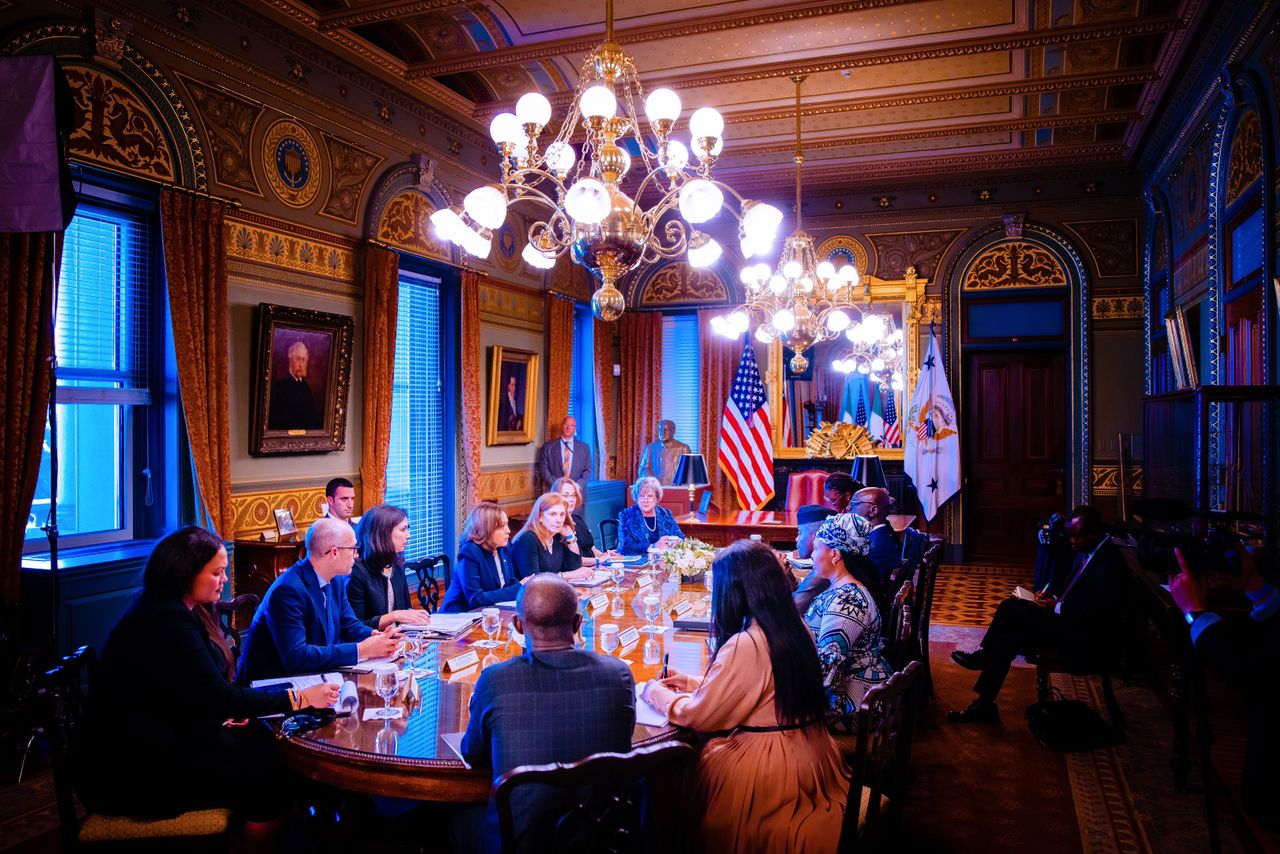  Osinbajo meets US VP over energy transition plan