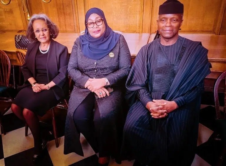 Osinbajo at Queen Elizabeth's burial