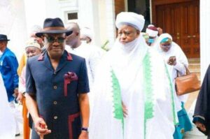 Sultan of Sokoto visits Wike