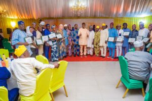 Governor Dapo Abiodun and State House Members-elect