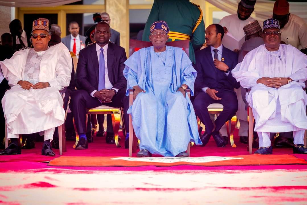 Democracy Day: Tinubu inspects guard of honour 